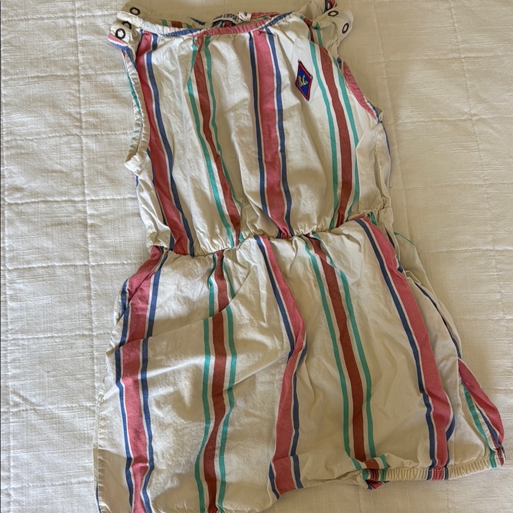 Bobo Choses Multicolor Striped Romper